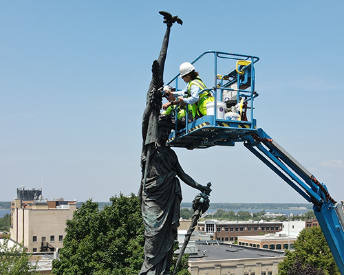 Muskegon Monument Conservation Project 