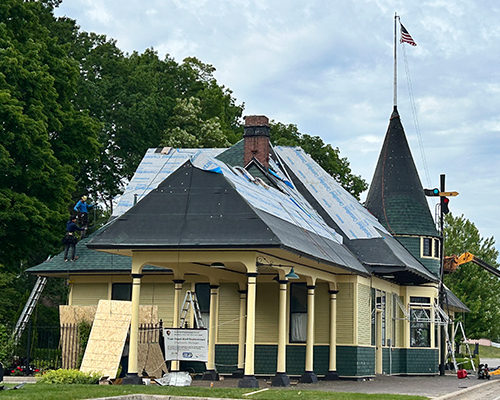 Charlevoix Depot Roof Replacement